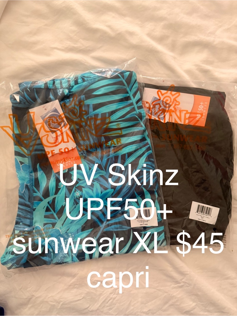 UV Skinz women’s swim capris UPF 50+